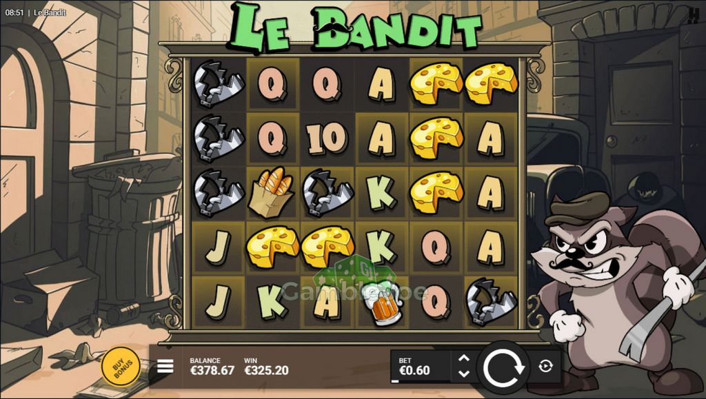 Jouez gratuitement à Le Bandit en version d'essai Jouez gratuitement à Le Bandit en version d'essai